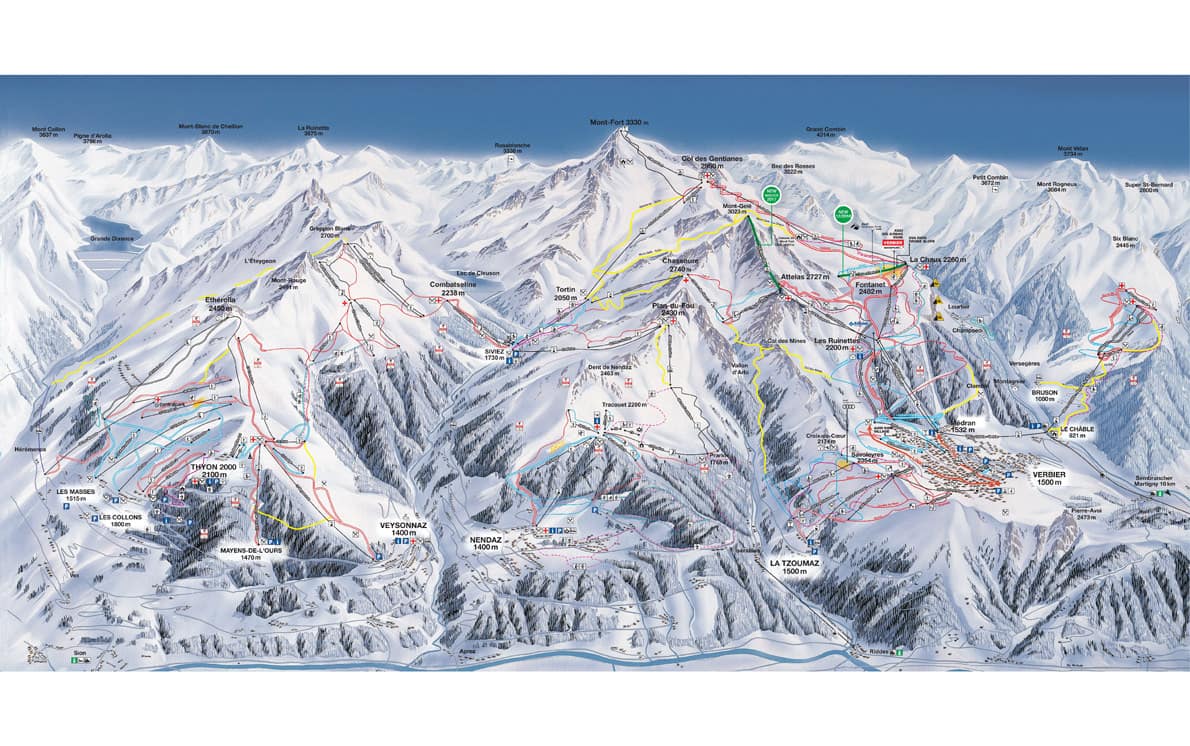 verbier-ski-map