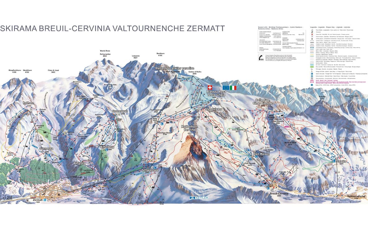 zermatt-breuil-cervinia-ski-map