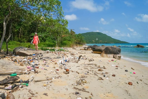 garbage pollution plastic phu quoc vietnam