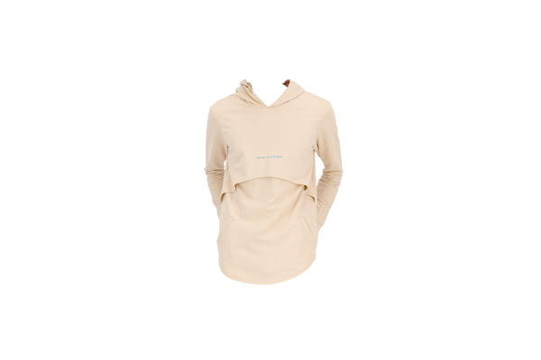 rosey-vittori-cream-logo-oversized-hoodie @lemonytravels